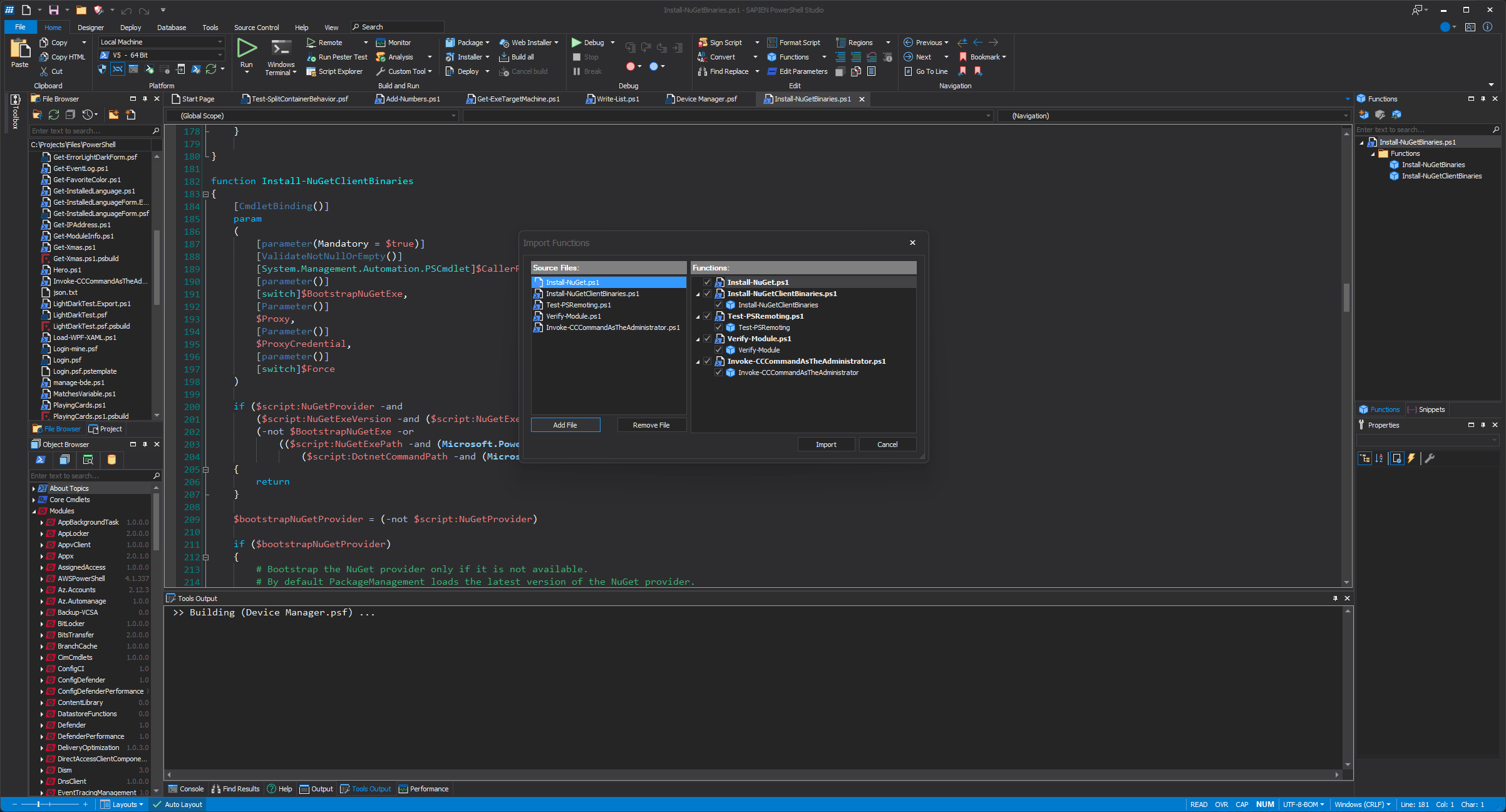 PowerShell Studio The Most Powerful PowerShell GUI Designer and